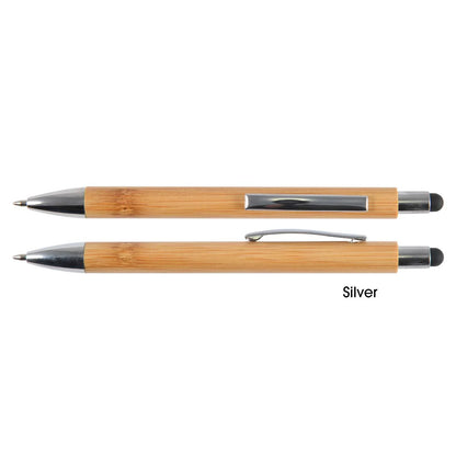 Aspen Bamboo Pen / Stylus - PrintaPromo