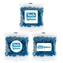 Corporate Colour Mini Jelly Beans in 50 Gram Cello Bag - PrintaPromo