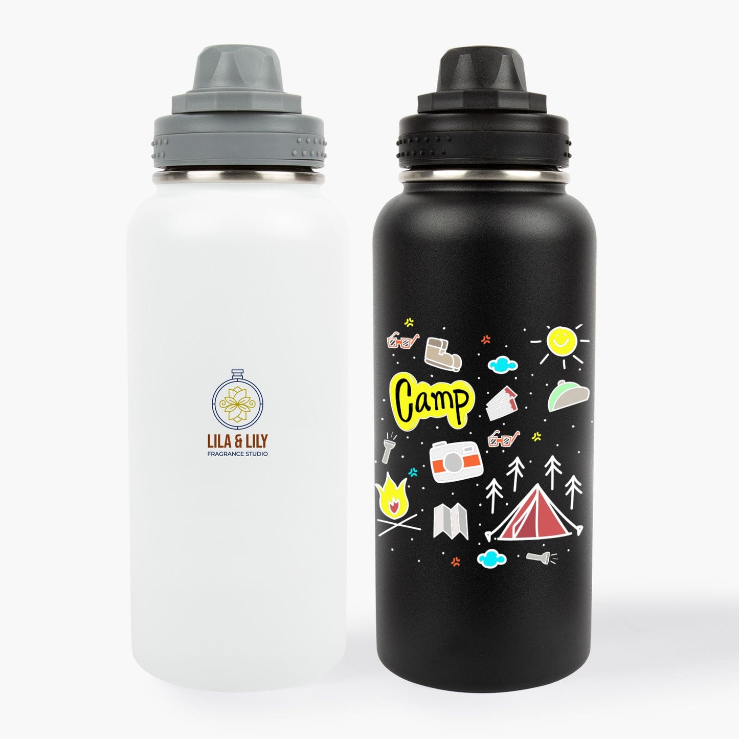 LL6963 Mystique 950ml Stainless Steel Vacuum Bottle