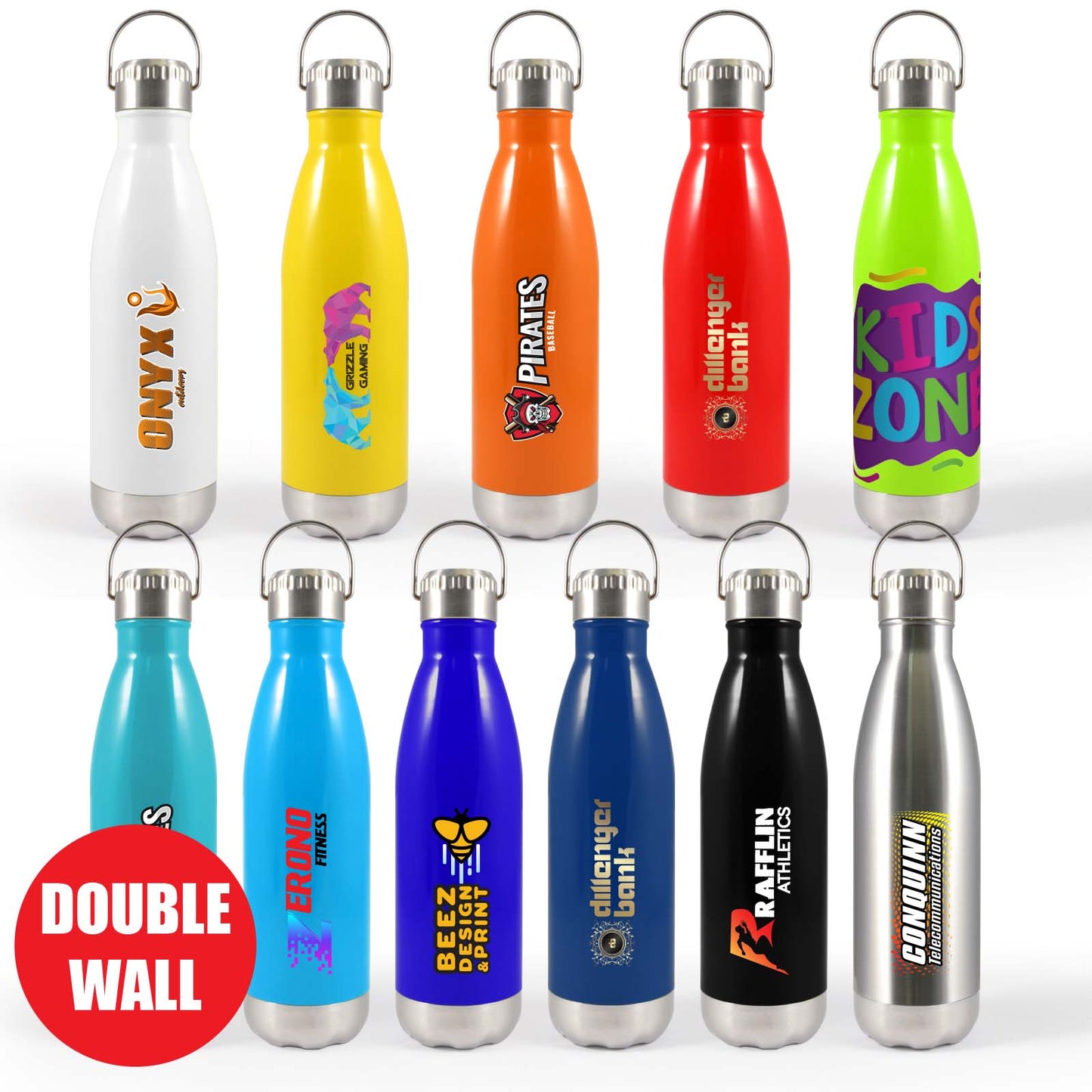 LL6978 Soda Vacuum Bottle with Hanger Lid