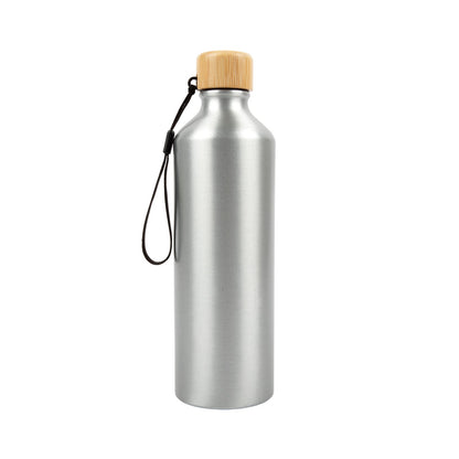 LL6997 Gelato Aluminium Bottle with Bamboo Lid