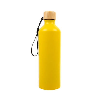 LL6997 Gelato Aluminium Bottle with Bamboo Lid
