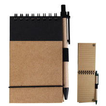 LL8334 Tradie Cardboard Notebook with Pen