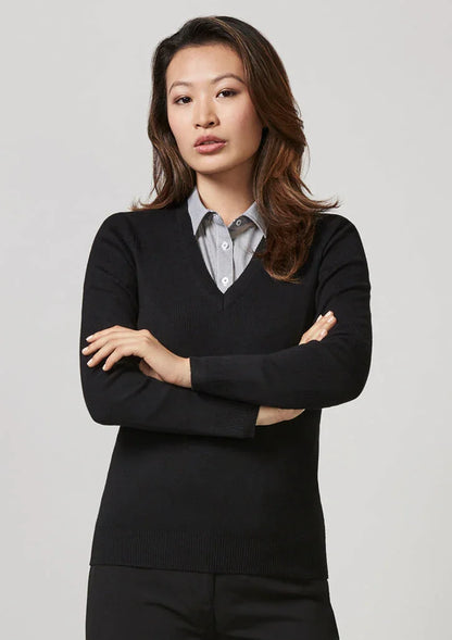 Ladies V-Neck Pullover LP3506 - PrintaPromo
