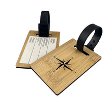 Bamboo Luggage Tag - PrintaPromo