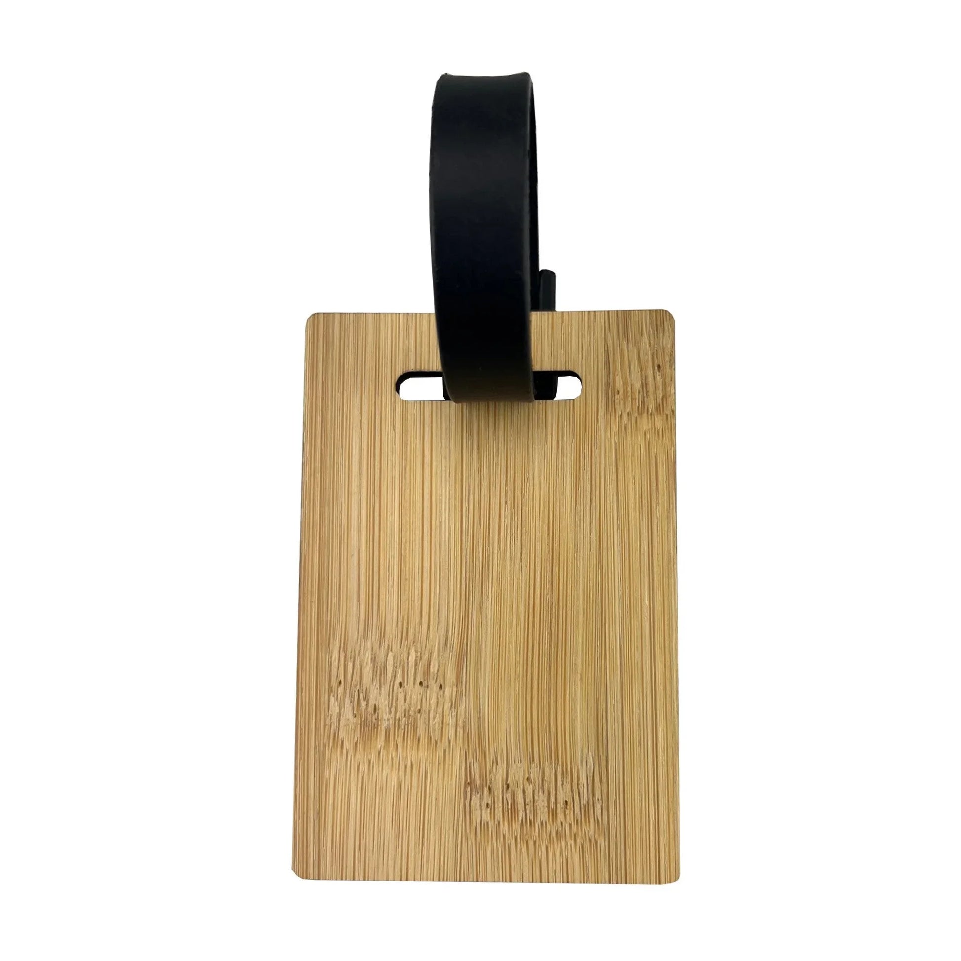 Bamboo Luggage Tag - PrintaPromo