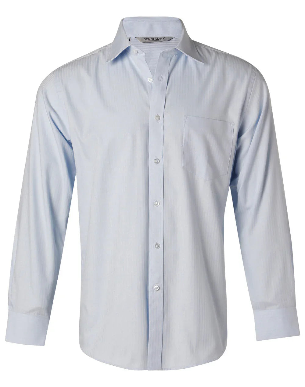 Mens Pinpoint Oxford Long Sleeve Shirt M7005L - PrintaPromo