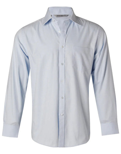 Mens Pinpoint Oxford Long Sleeve Shirt M7005L - PrintaPromo