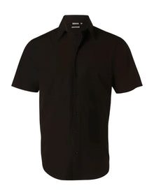 Mens Cotton/Poly Stretch Short Sleeve Shirt M7020S - PrintaPromo