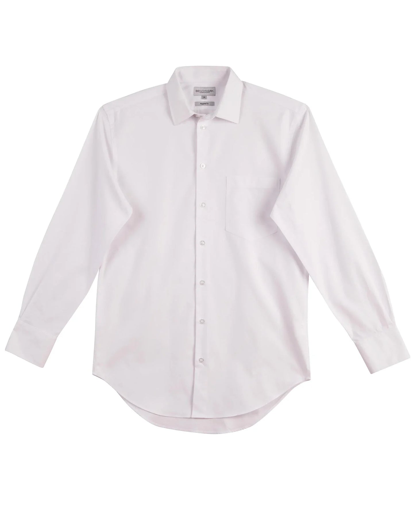 Mens CVC Oxford Long Sleeve Shirt M7040L - PrintaPromo