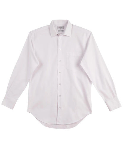 Mens CVC Oxford Long Sleeve Shirt M7040L - PrintaPromo