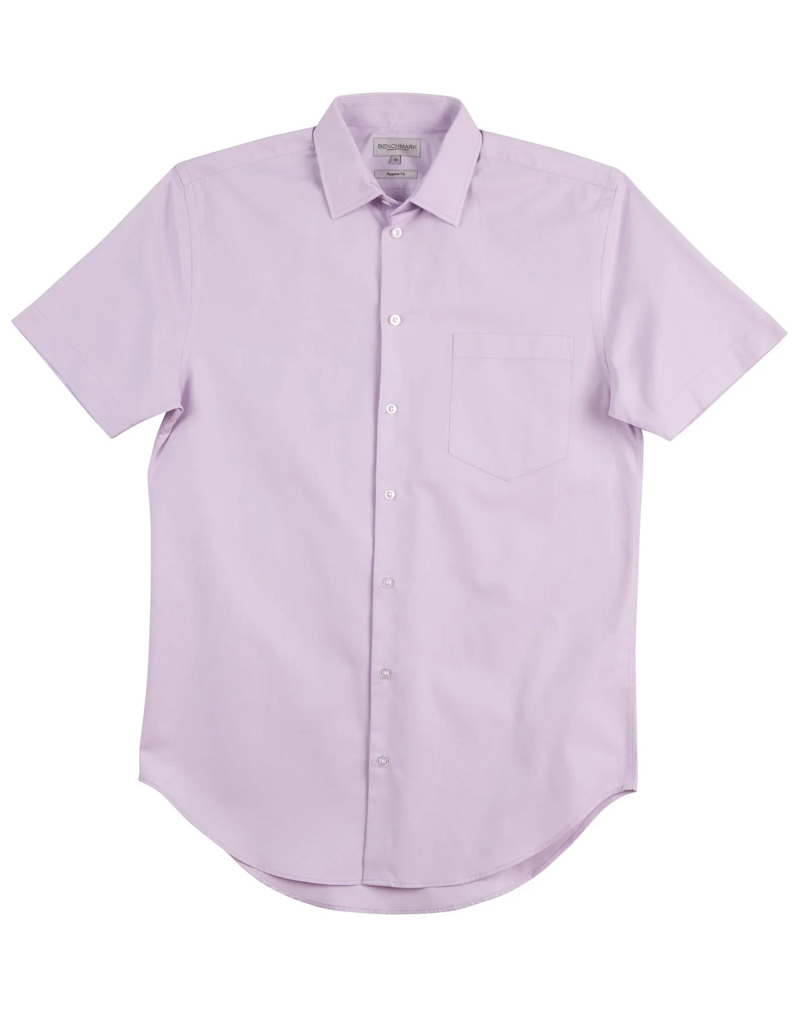 Mens CVC Oxford Short Sleeve Shirt M7040S - PrintaPromo