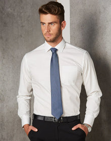 Men's Taped Seam Long Sleeve Barkley Shirt. M7110L - PrintaPromo