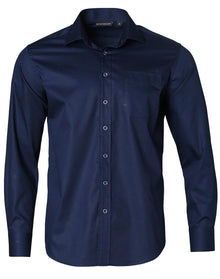 Men's Taped Seam Long Sleeve Barkley Shirt. M7110L - PrintaPromo