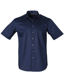 Men's Taped Seam Short Sleeve Barkley Shirt. M7110S - PrintaPromo