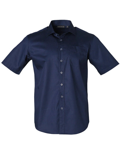 Men's Taped Seam Short Sleeve Barkley Shirt. M7110S - PrintaPromo