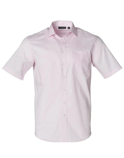 Men's Taped Seam Short Sleeve Barkley Shirt. M7110S - PrintaPromo