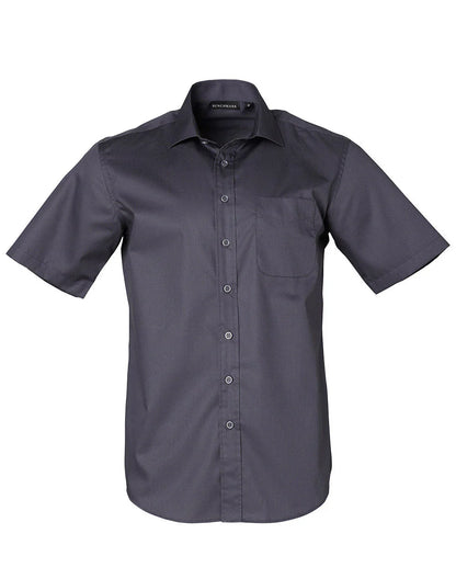 Men's Taped Seam Short Sleeve Barkley Shirt. M7110S - PrintaPromo