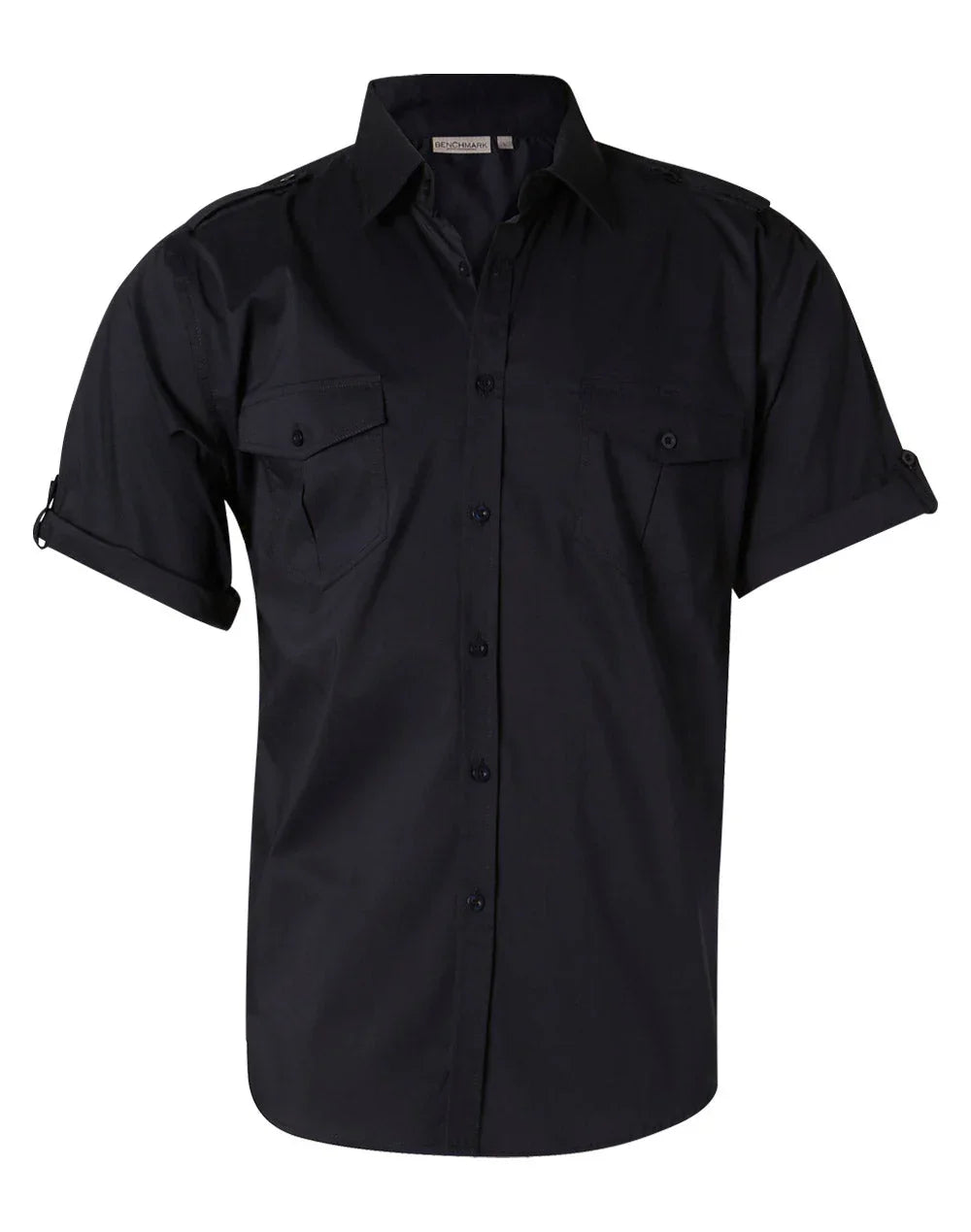 Mens Short Sleeve Military Shirt M7911 - PrintaPromo