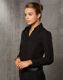 Ladies Nano™ Tech Long Sleeve Shirt M8002 - PrintaPromo