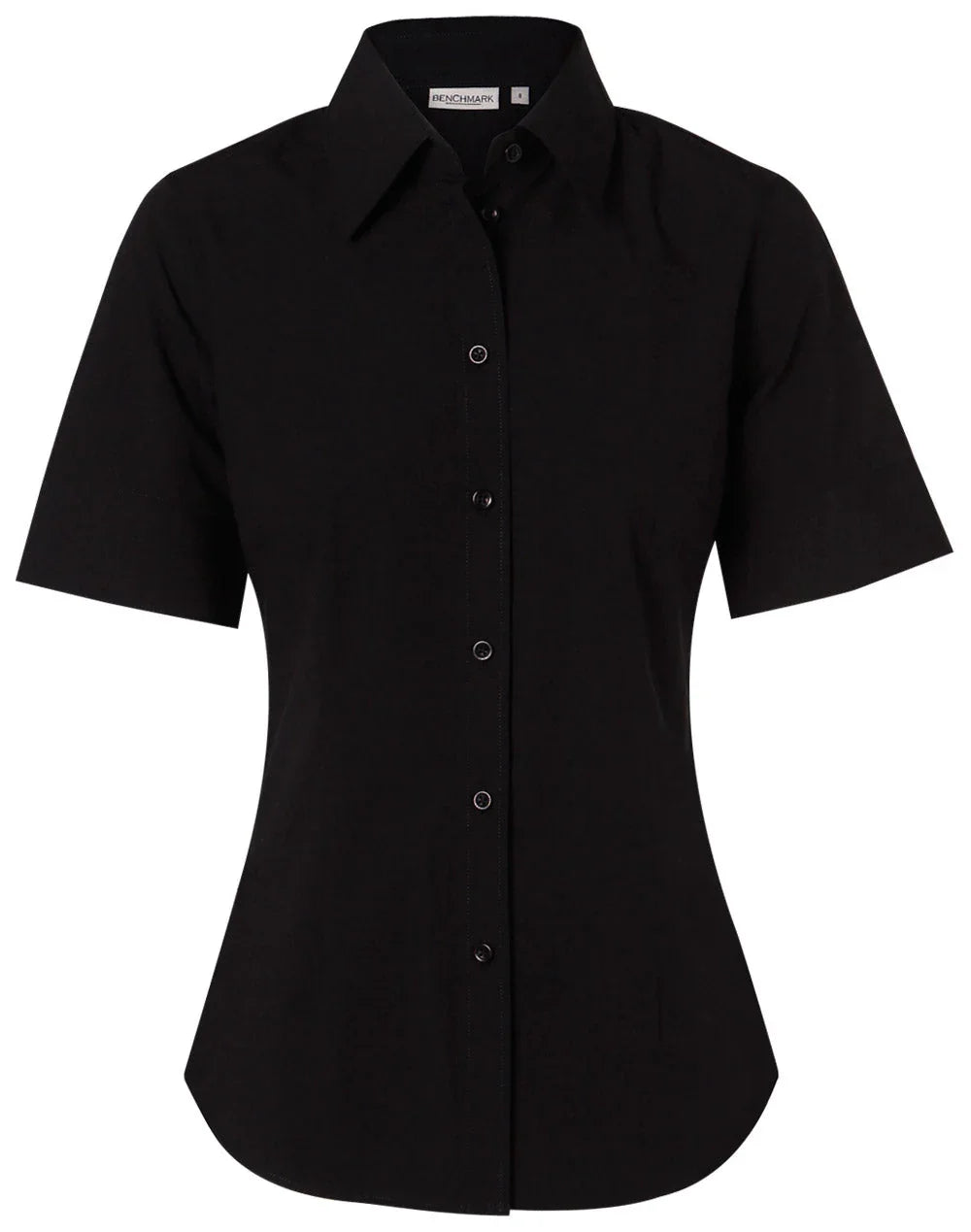 Ladies Cotton/Poly Stretch Short Sleeve Shirt M8020S - PrintaPromo