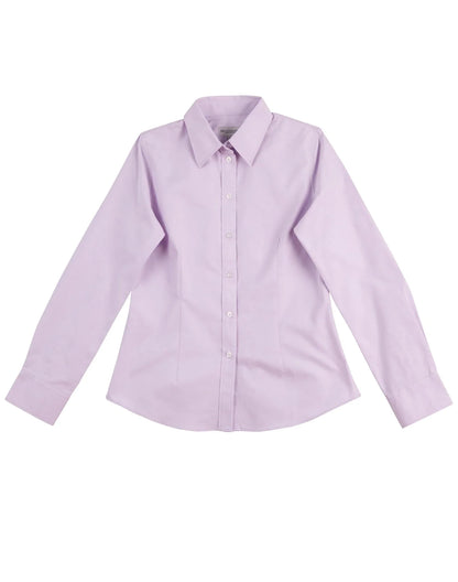Ladies CVC Oxford Long Sleeve Shirt M8040L - PrintaPromo