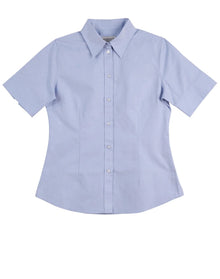 Ladies CVC Oxford Short Sleeve Shirt M8040S - PrintaPromo