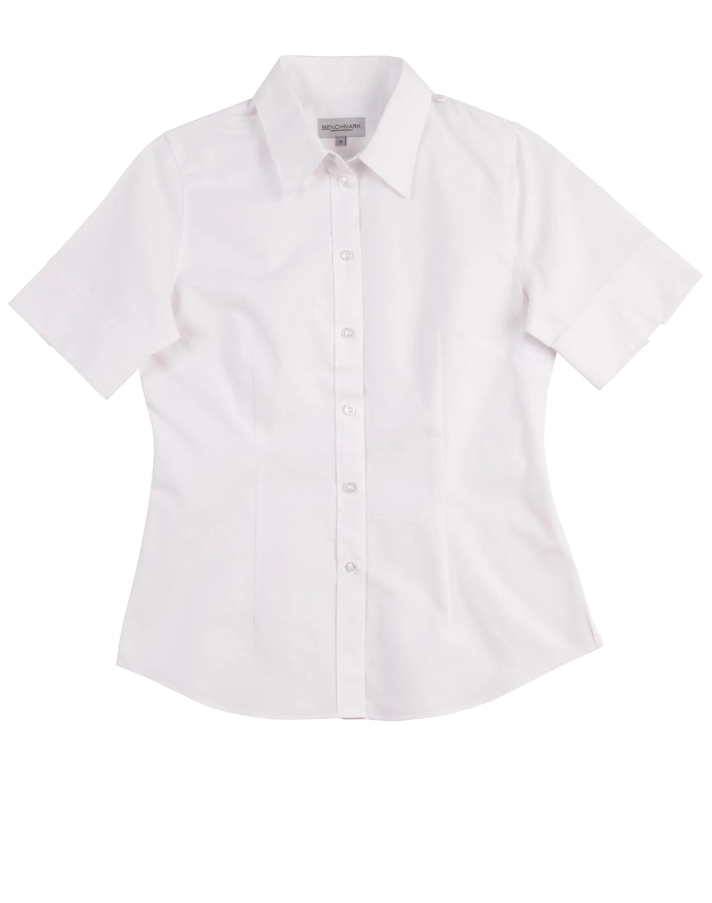 Ladies CVC Oxford Short Sleeve Shirt M8040S - PrintaPromo