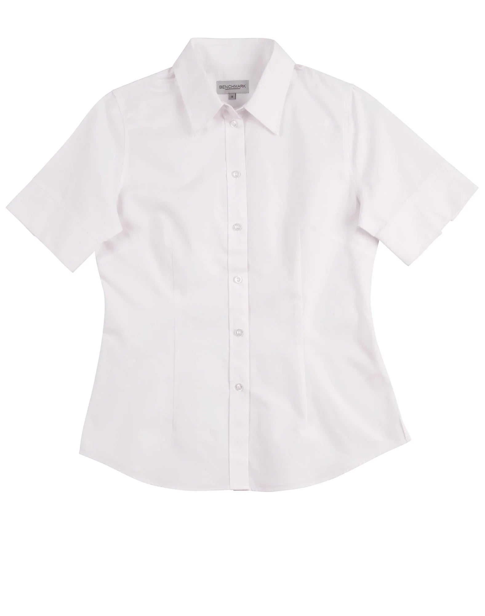 Ladies CVC Oxford Short Sleeve Shirt M8040S - PrintaPromo