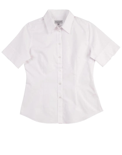 Ladies CVC Oxford Short Sleeve Shirt M8040S - PrintaPromo