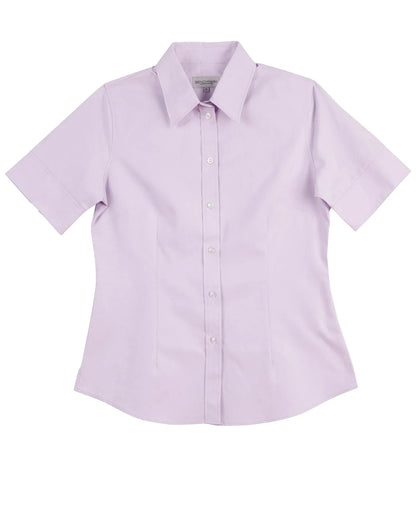 Ladies CVC Oxford Short Sleeve Shirt M8040S - PrintaPromo