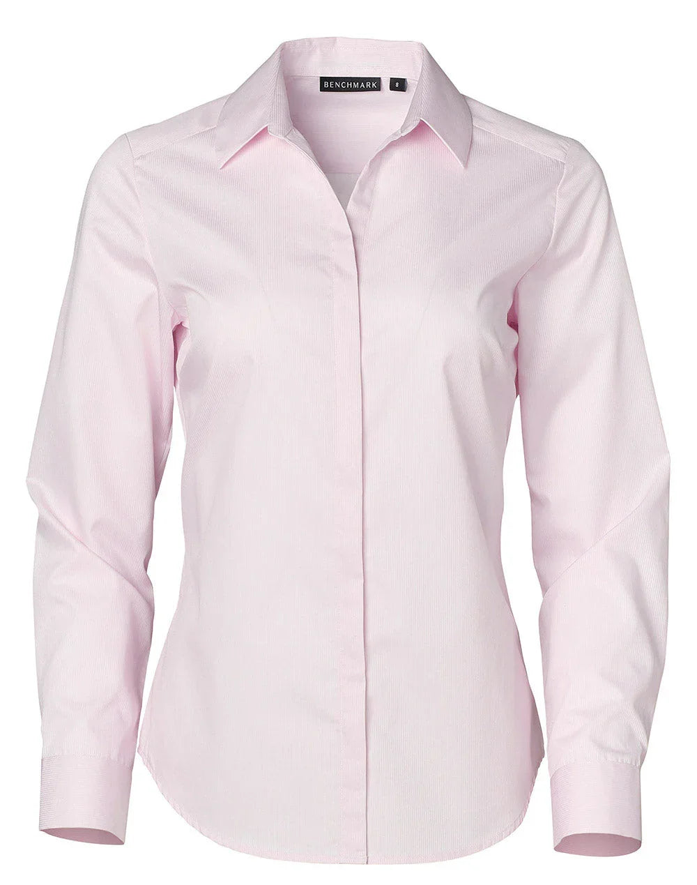 Ladies Taped Seam Barkley Long Sleeve Shirt. M8110L - PrintaPromo