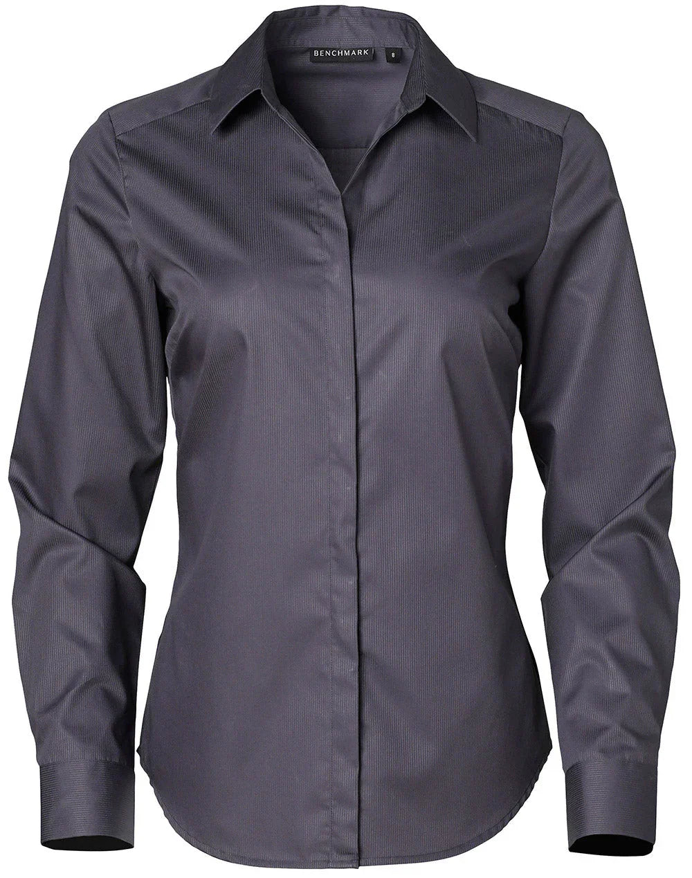 Ladies Taped Seam Barkley Long Sleeve Shirt. M8110L - PrintaPromo