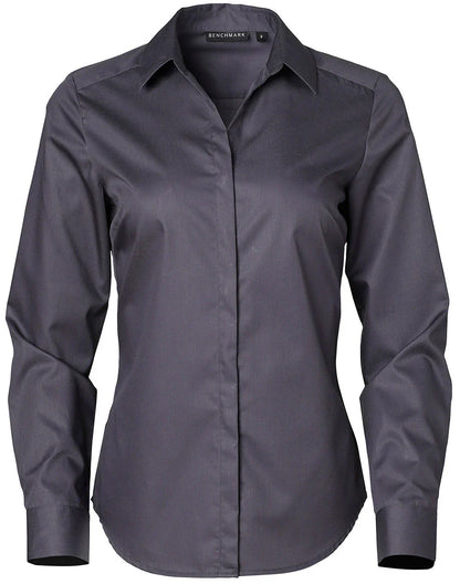 Ladies Taped Seam Barkley Long Sleeve Shirt. M8110L - PrintaPromo