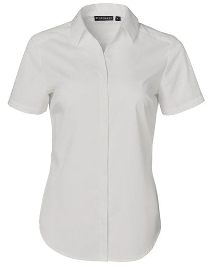 Ladies Taped Seam Barkley Short Sleeve Shirt. M8110S - PrintaPromo