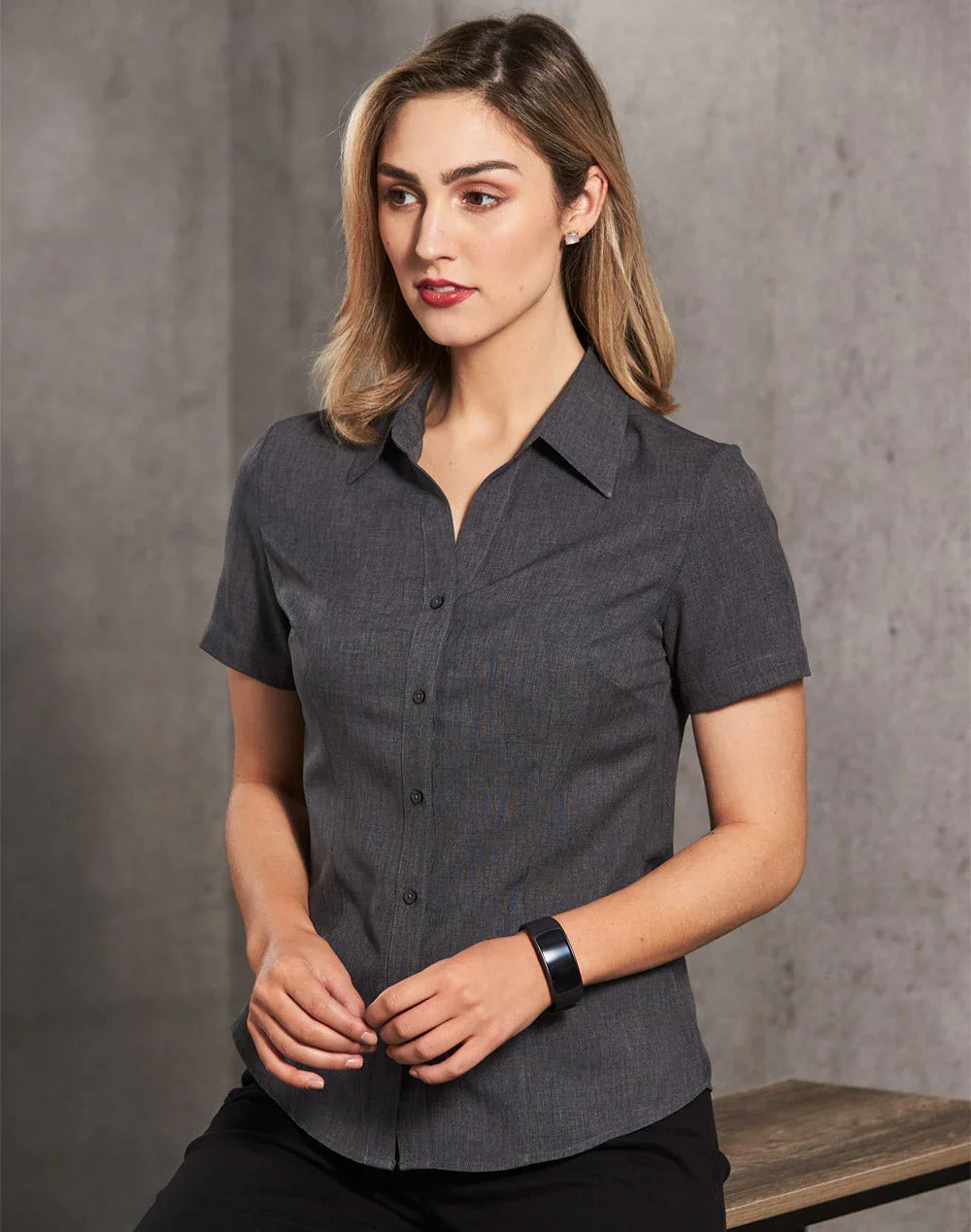 Ladies CoolDry® Short Sleeve Shirt M8600S - PrintaPromo
