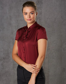 Ladies Tie Neck Blouse M8810 - PrintaPromo