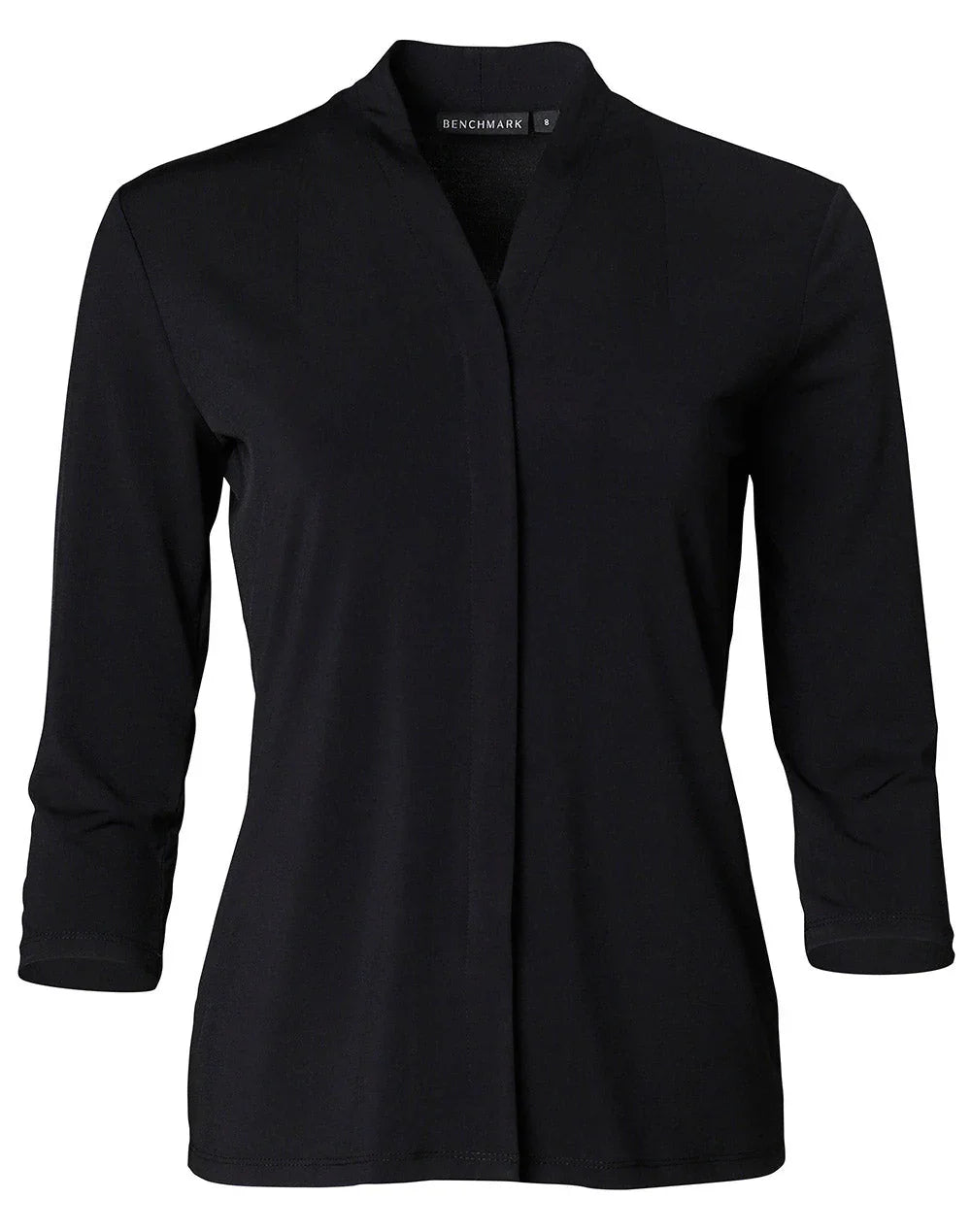 Ladies Isabel Stretch 3/4 Sleeve Knit Top. M8830 - PrintaPromo