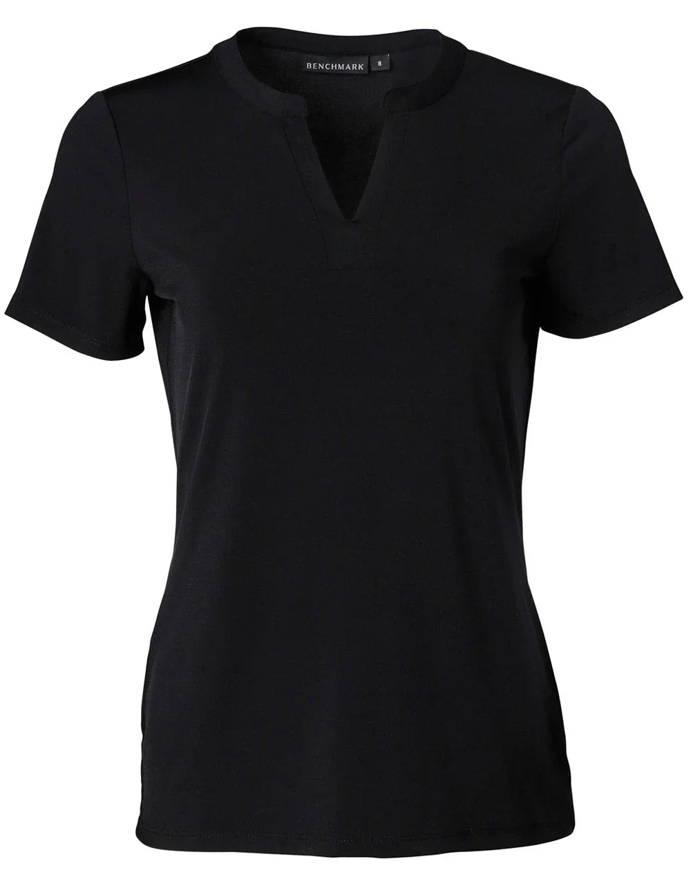 Ladies Sofia Stretch Short Sleeve Knit Top. M8840 - PrintaPromo