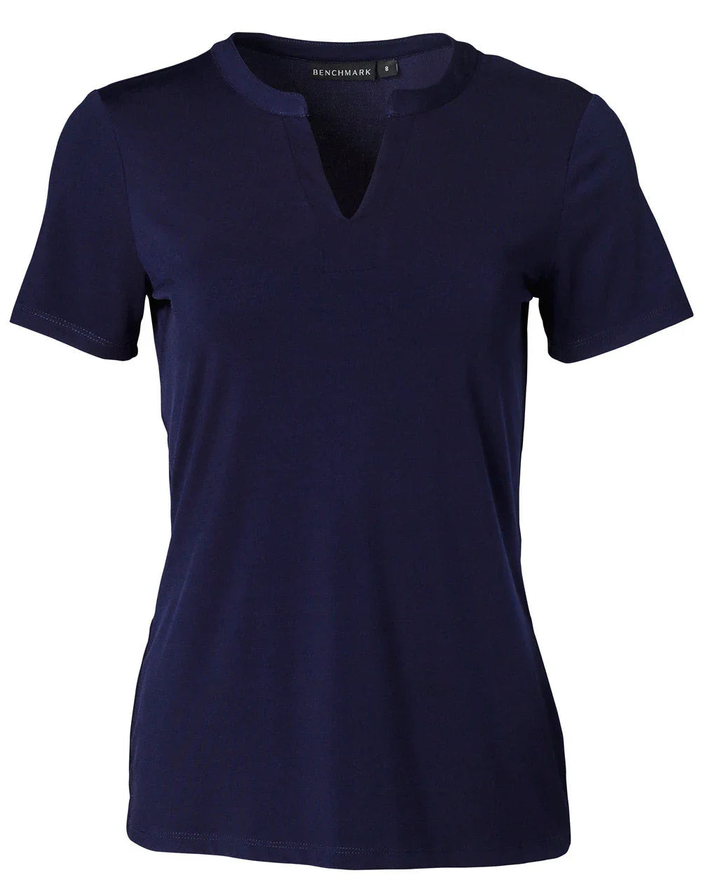 Ladies Sofia Stretch Short Sleeve Knit Top. M8840 - PrintaPromo