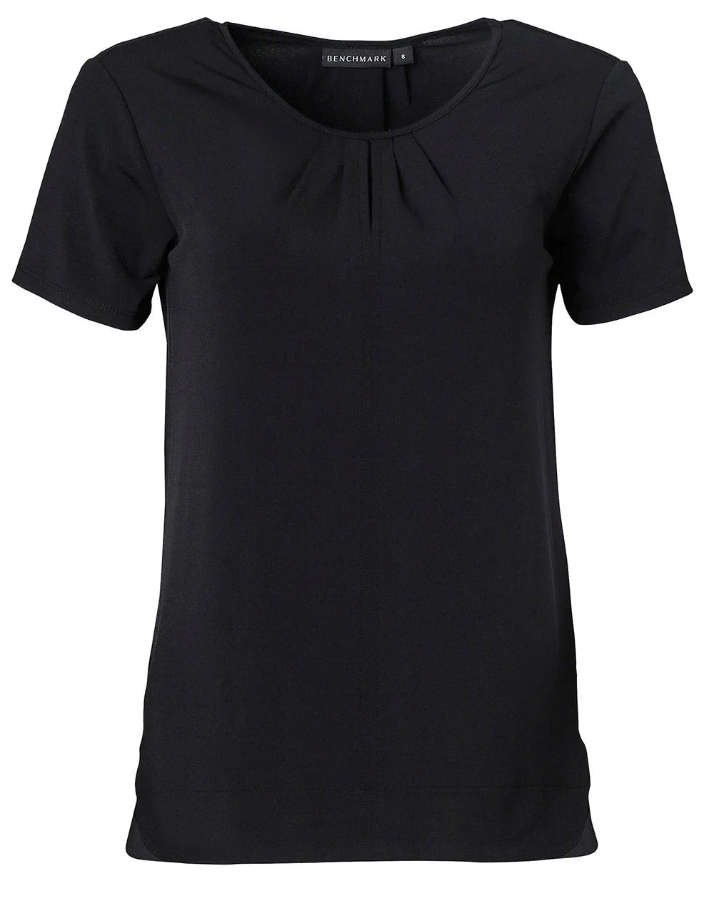 Ladies Julia Stretch Short Sleeve Knit Top. M8850 - PrintaPromo