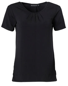 Ladies Julia Stretch Short Sleeve Knit Top. M8850 - PrintaPromo
