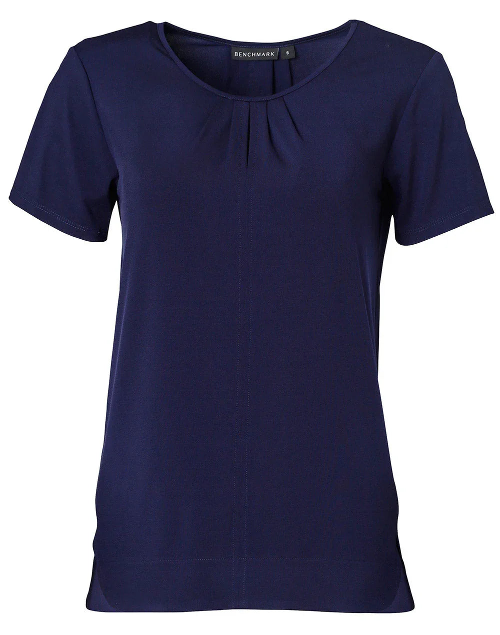 Ladies Julia Stretch Short Sleeve Knit Top. M8850 - PrintaPromo