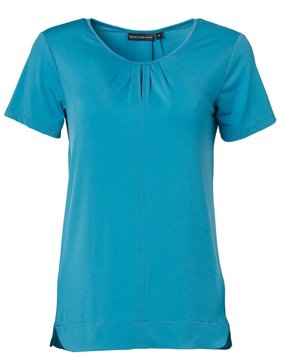 Ladies Julia Stretch Short Sleeve Knit Top. M8850 - PrintaPromo