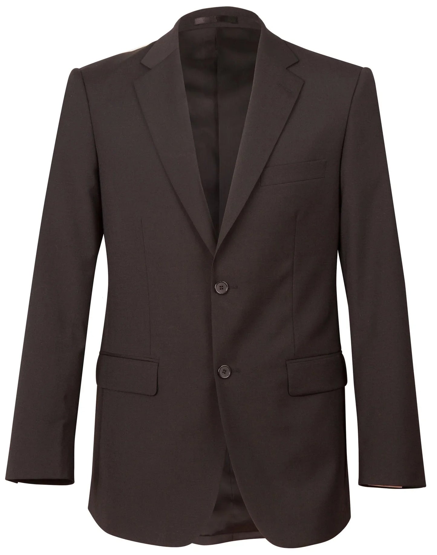 Mens Wool Blend Stretch Two Buttons Jacket M9100 - PrintaPromo