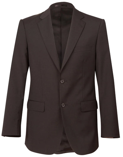 Mens Wool Blend Stretch Two Buttons Jacket M9100 - PrintaPromo