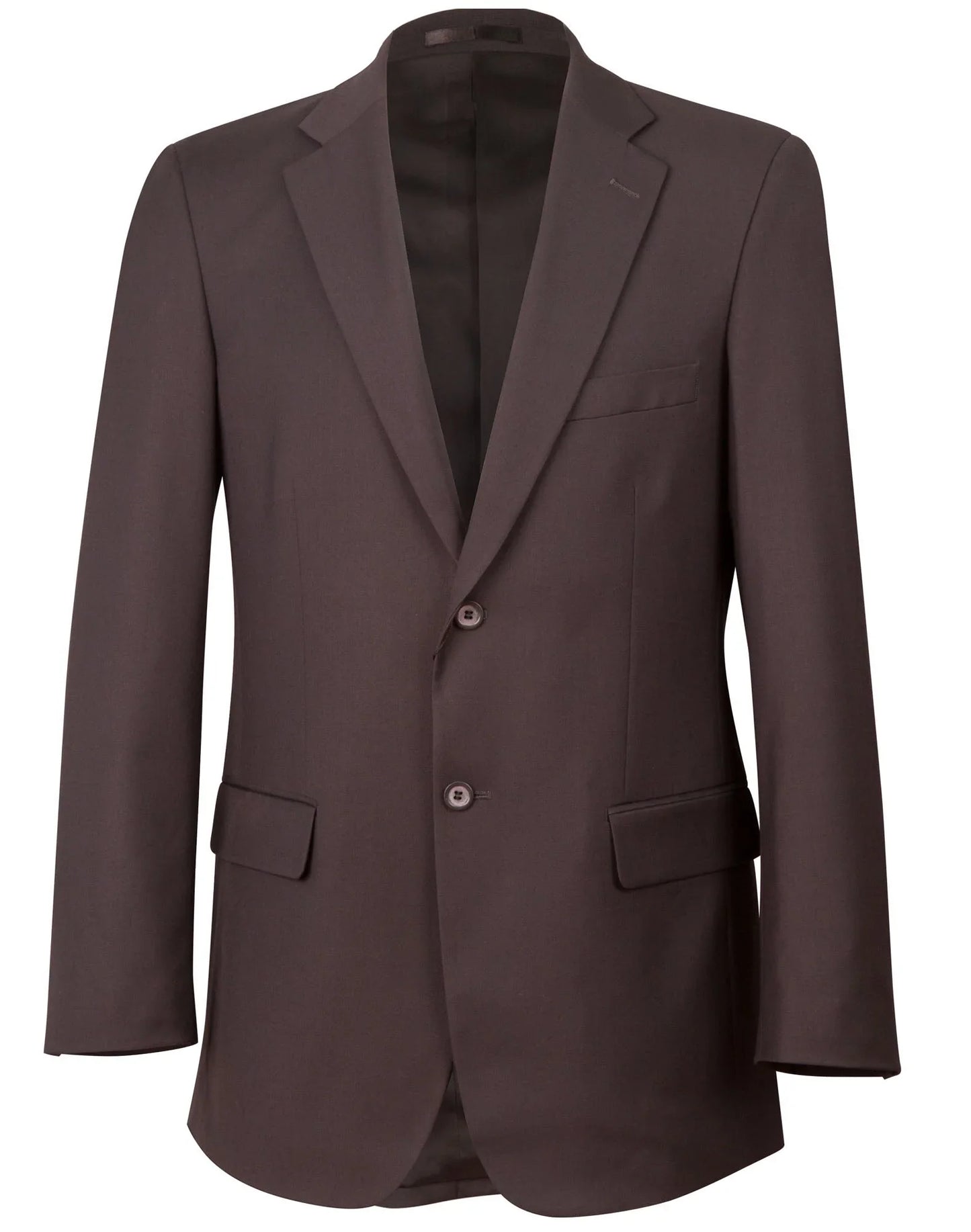 Mens Wool Blend Stretch Two Buttons Jacket M9100 - PrintaPromo