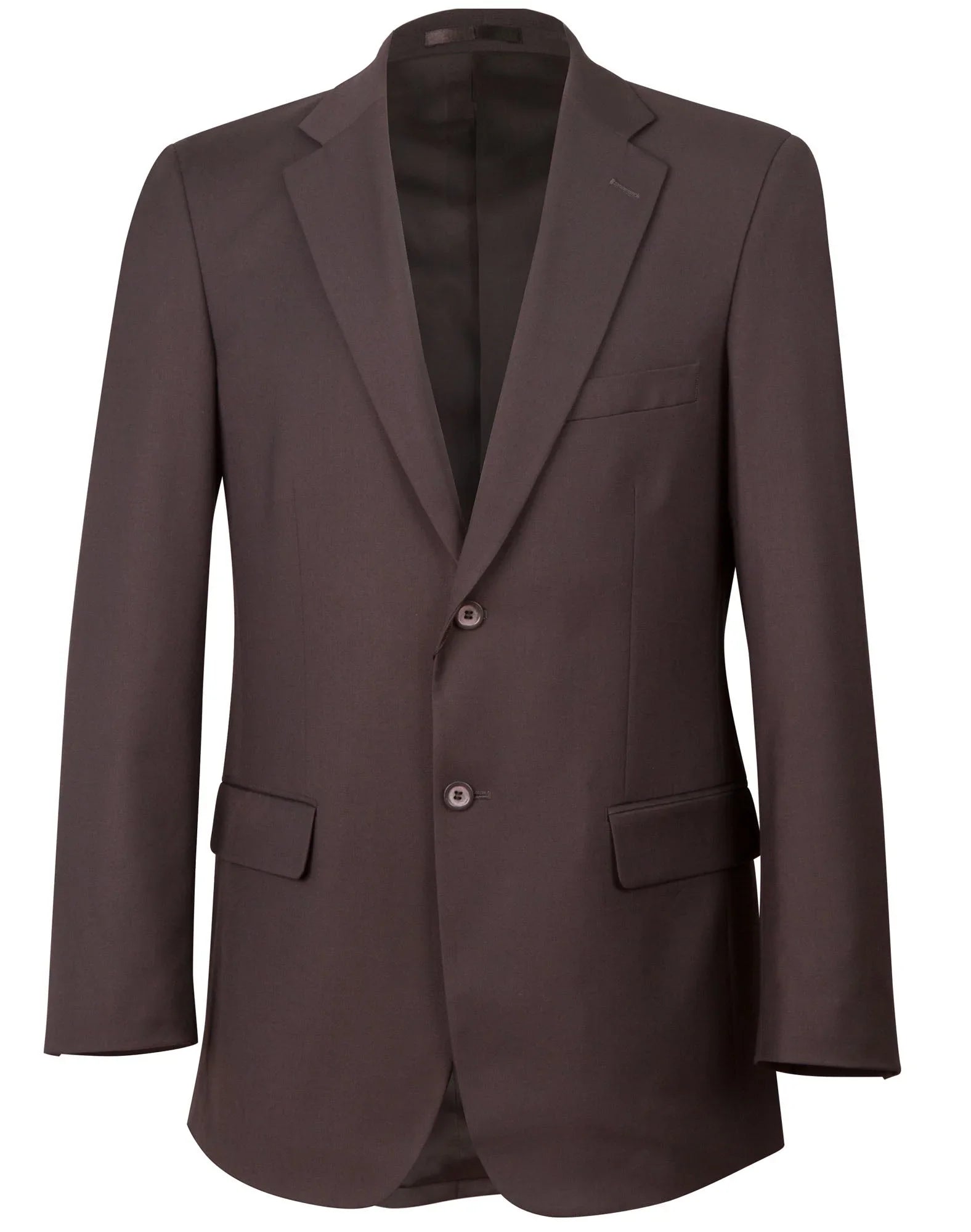 Mens Wool Blend Stretch Two Buttons Jacket M9100 - PrintaPromo