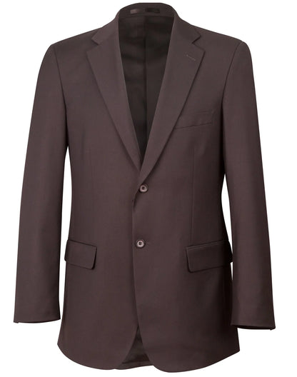 Mens Wool Blend Stretch Two Buttons Jacket M9100 - PrintaPromo