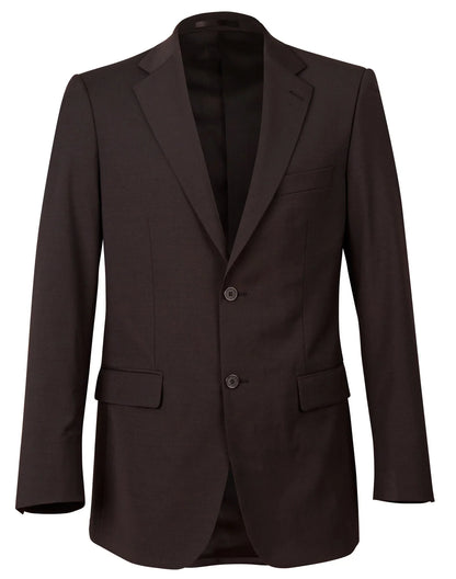 Mens Wool Blend Stretch Two Buttons Jacket M9100 - PrintaPromo